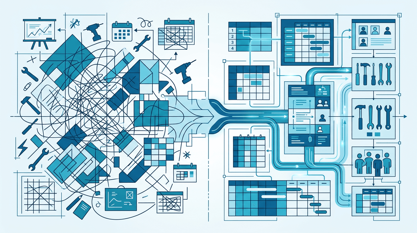 Titelbild: Digitale Teamplanung im Handwerk: Einsatzplanung ohne Chaos