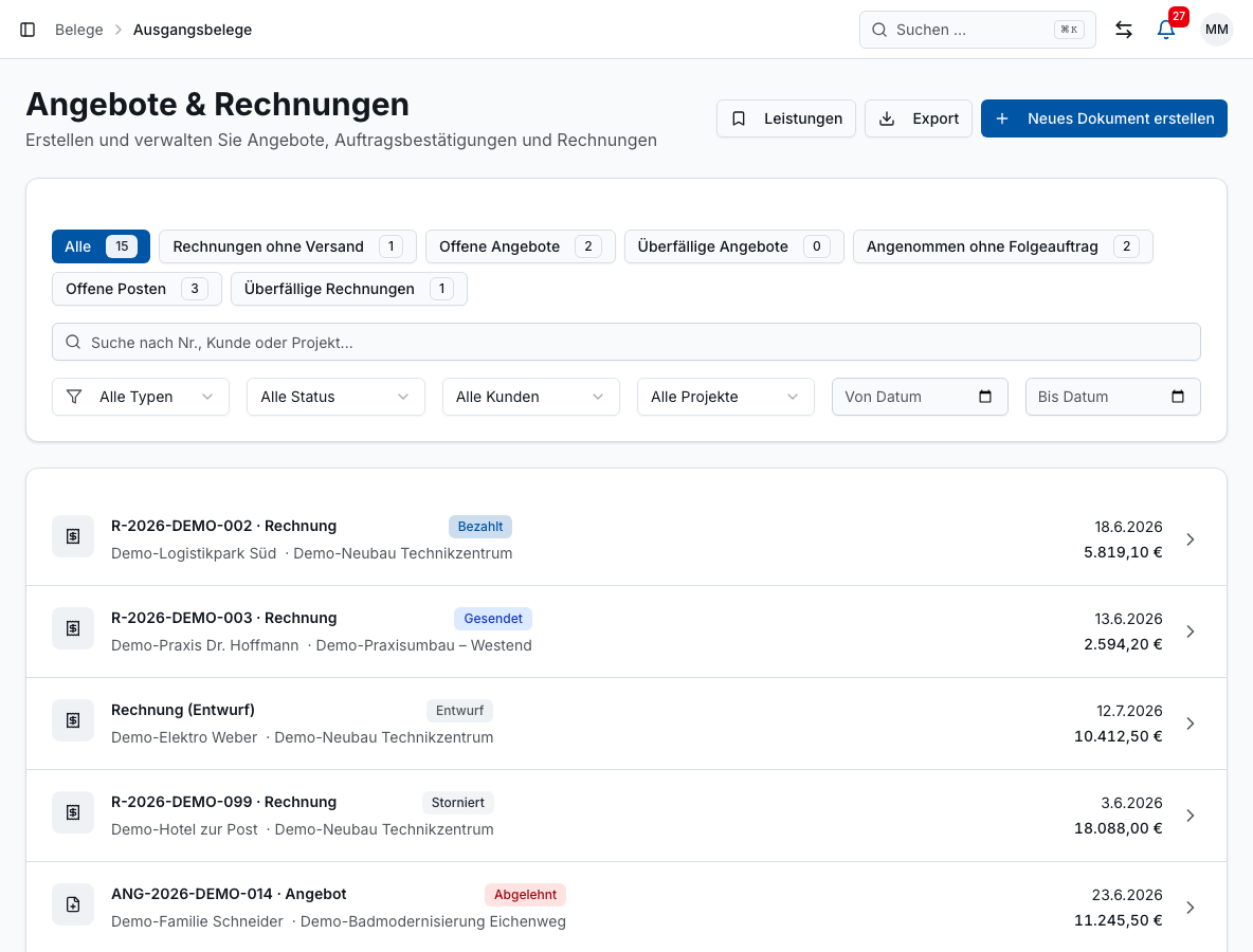 E-Rechnung (ZUGFeRD) in Bleno: E-Rechnungspflicht: Das gilt 2025–2028